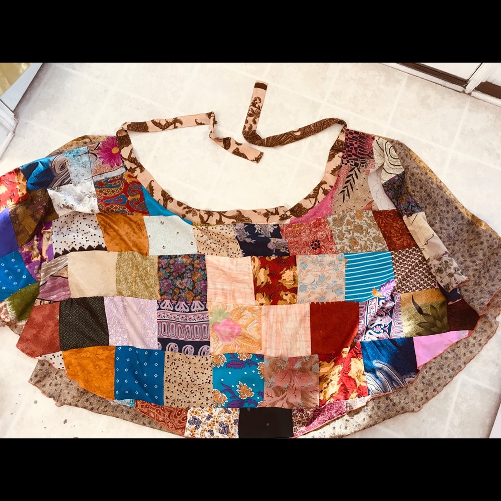 Spanish wrap skirt- one size fits all